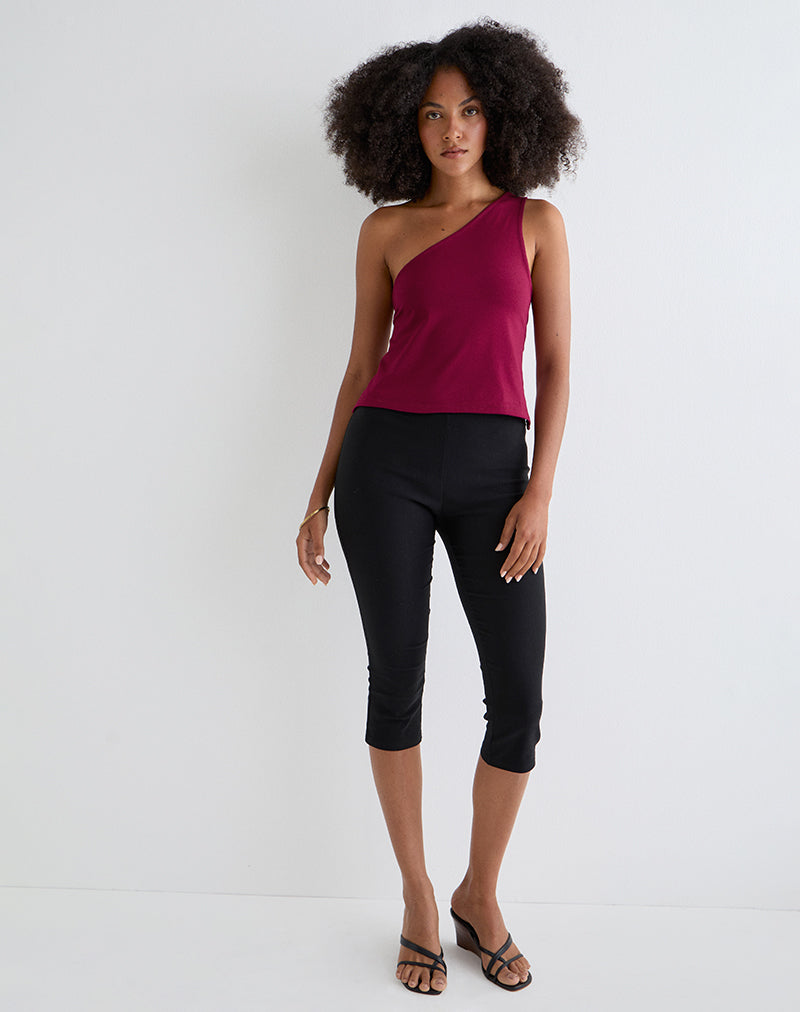 Afbeelding van Klazari Top in Rayon Jersey Bourgondië