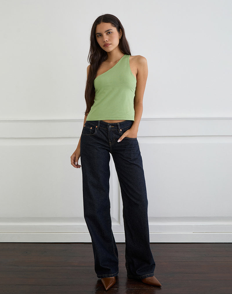 Afbeelding van Klazari Top in Jersey Saliegroen