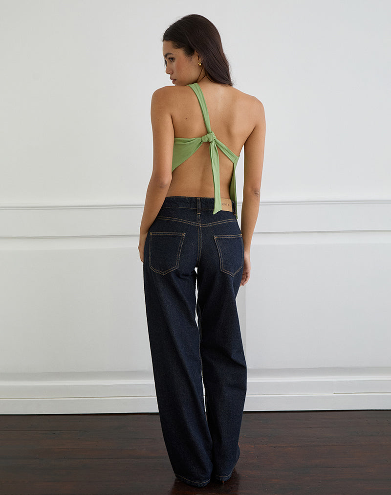 Afbeelding van Klazari Top in Jersey Saliegroen