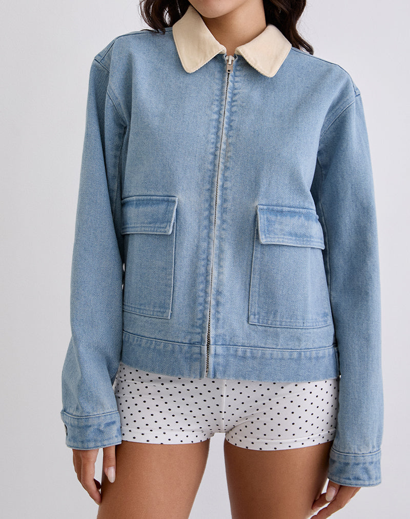 Afbeelding van Kahyun Jacket in Denim Light Wash