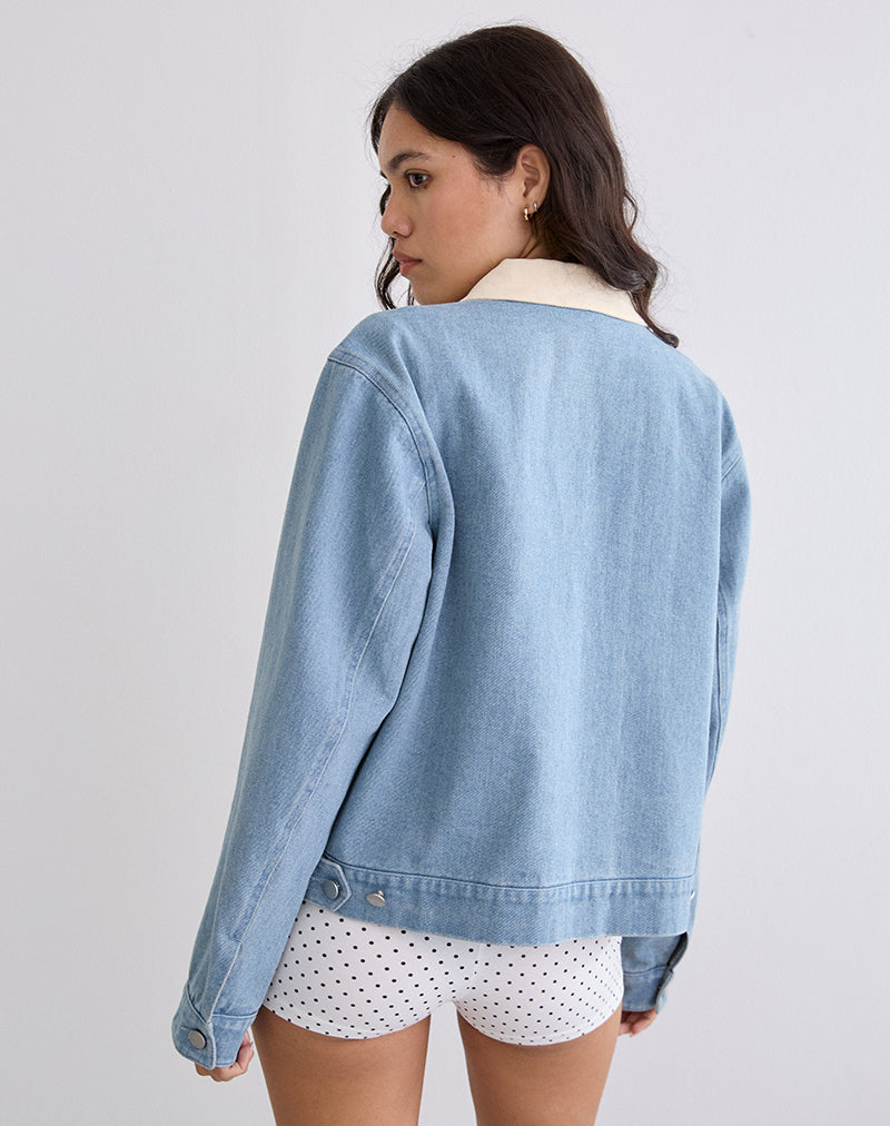 Afbeelding van Kahyun Jacket in Denim Light Wash