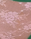 Roze mesh met groene band