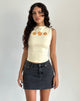 Afbeelding van Leen Tank Top in Buttermilk Oranges