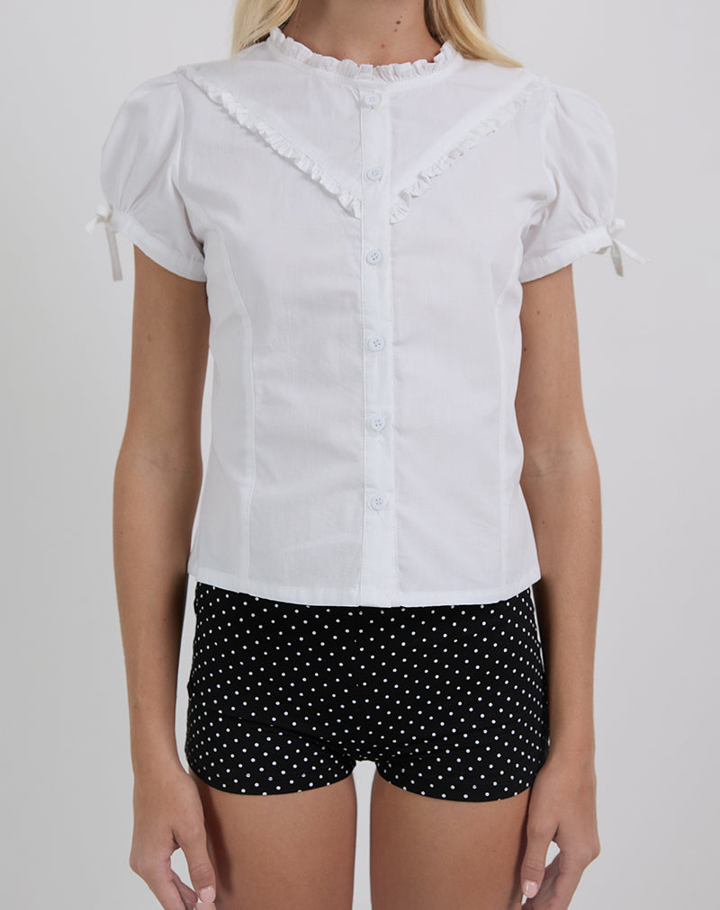Afbeelding van Eunia Kort in Micro Polka Zwart