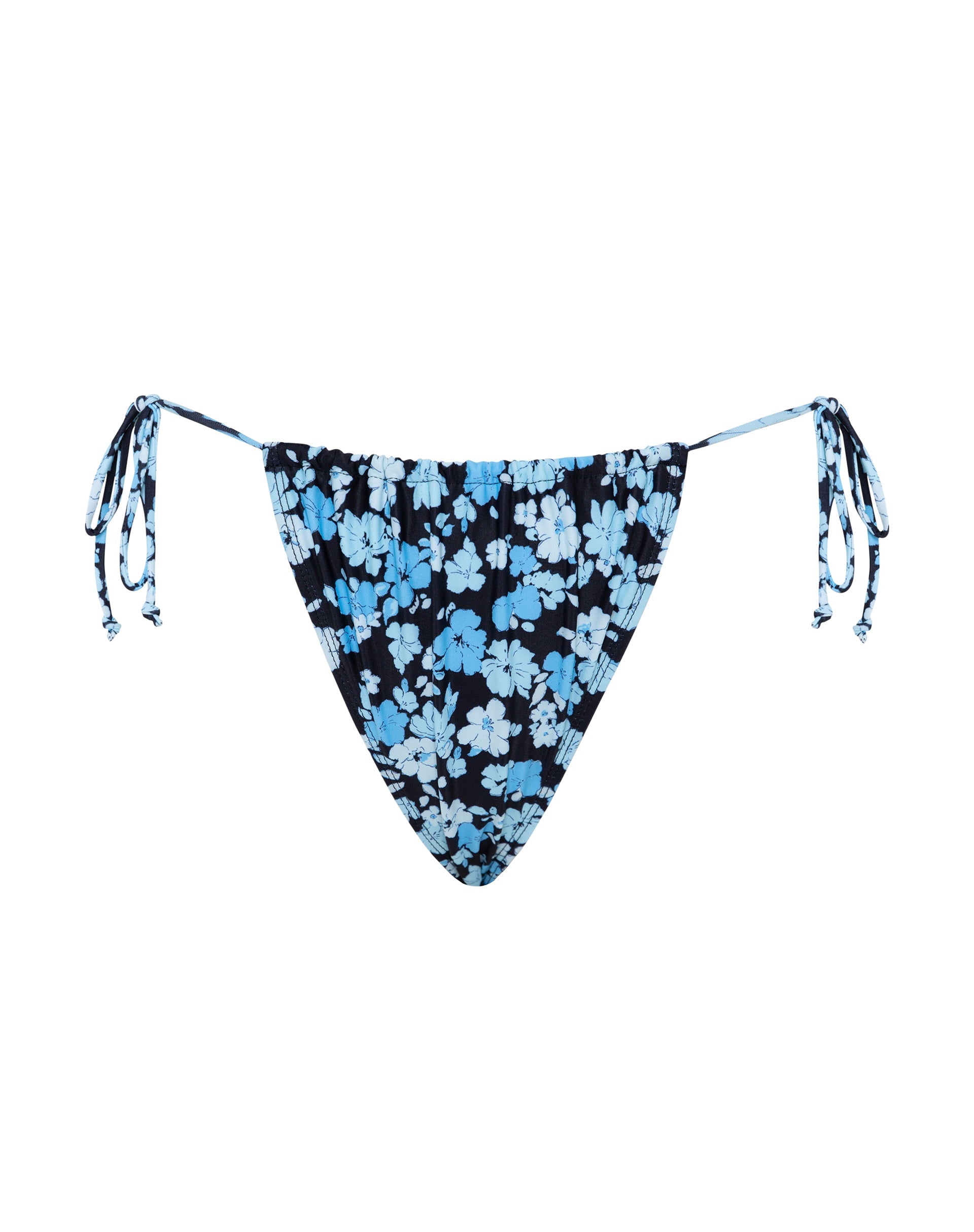 Afbeelding van Leyna Bikinibroekje in Pastelblauw Bloemig