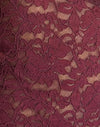 Kant Bourgondië met roze bies