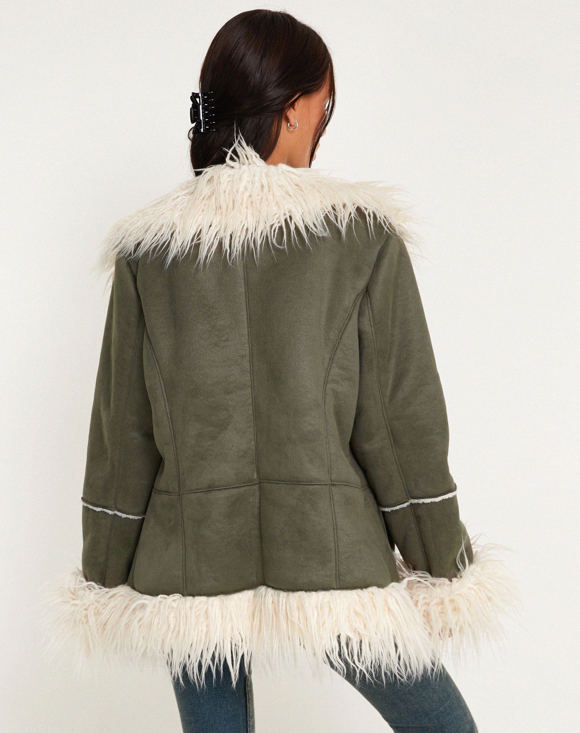 Afbeelding van Limin Coat in Bosgroen