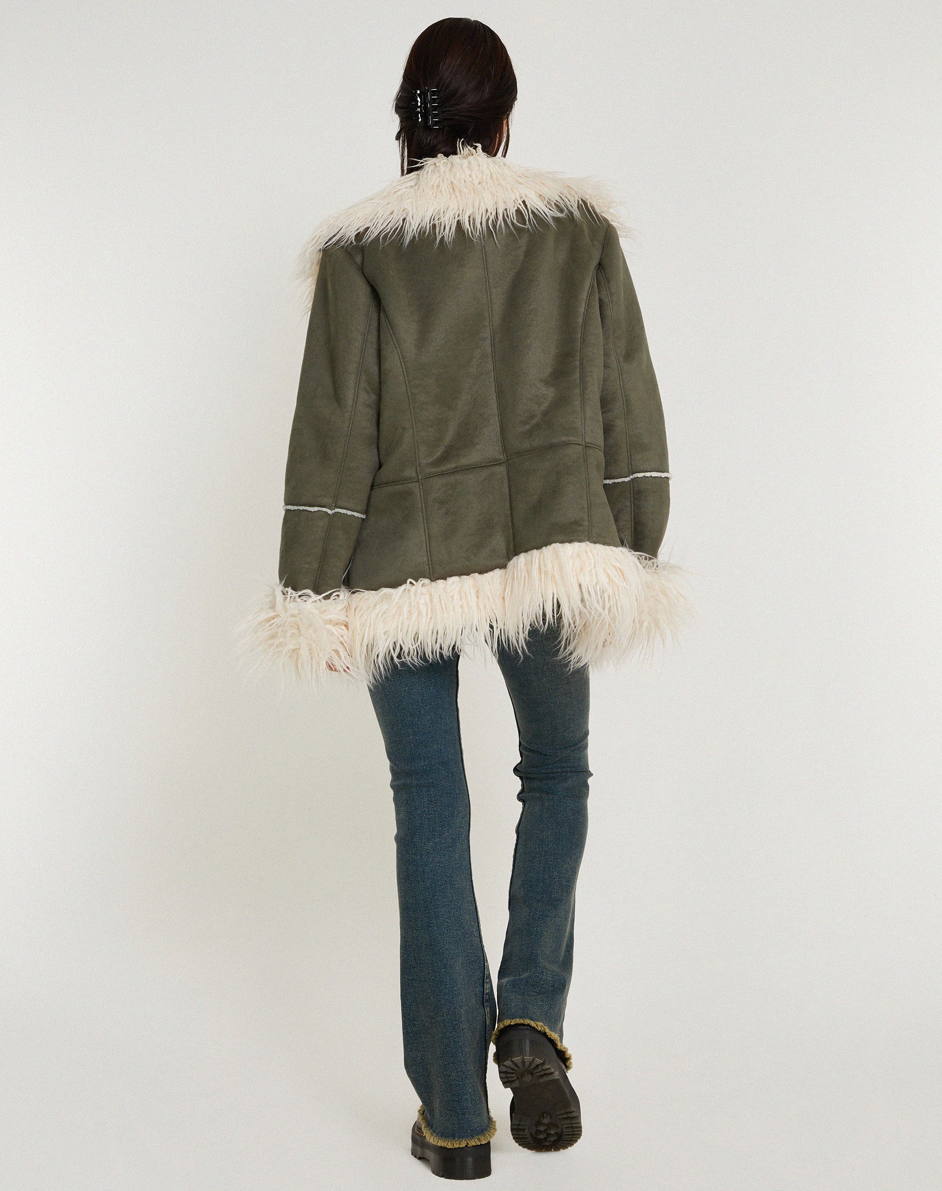 Afbeelding van Limin Coat in Bosgroen