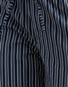 Indigo Stripe Donkerblauw