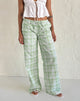 Afbeelding van Lirura Broek in Tafelzeil Neo Mint