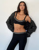 Afbeelding van Liu Studded Bralette in Zwart Tailoring
