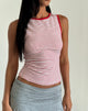 Afbeelding van Lorde Tank Top in Rood en Wit Streep