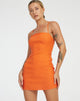 Afbeelding van Lovana Mini Dress in Oranje