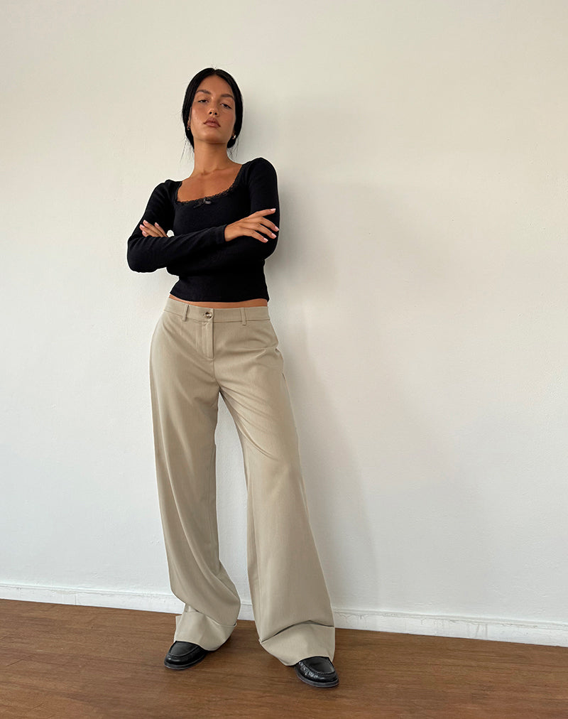 Afbeelding van Abba Lage Broek in Steen