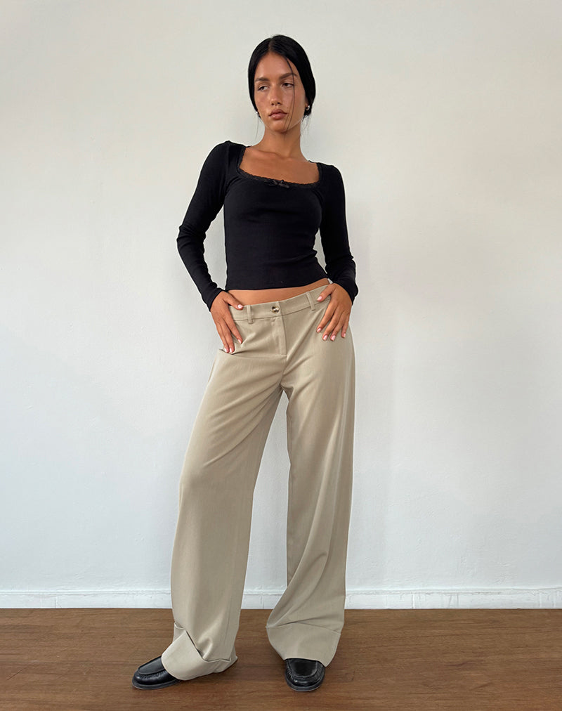 Afbeelding van Abba Lage Broek in Steen