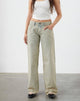 Afbeelding van Low Rise Parallel Jeans in Desert Sand Wash
