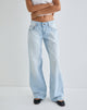 Afbeelding van Low Rise Parallel Jeans in Icy Blue