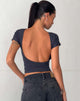 Afbeelding van Xiwang Crop Top in Ocean Storm