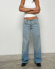 Afbeelding van Low Rise Parallel Jeans in Vintage Bleach