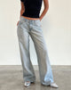 Afbeelding van Roomy Extra Wide Low Rise Jeans in Sand Bleach Extreme