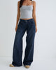 Afbeelding van Low Rise Roomy Jeans in Smokey Blue