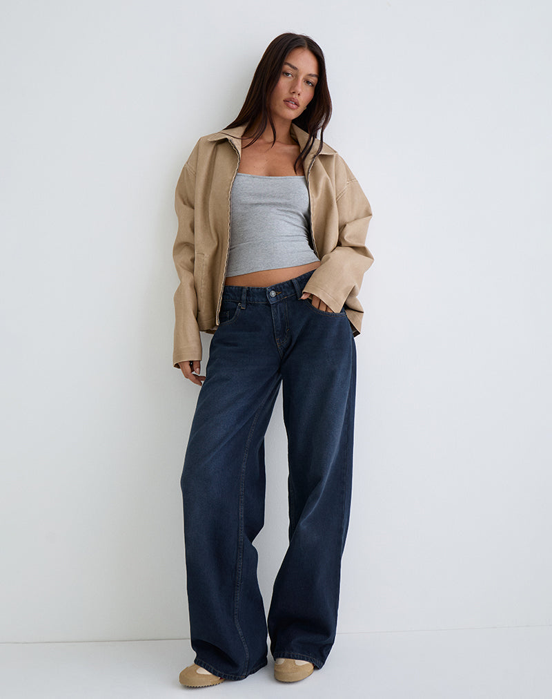 Afbeelding van Low Rise Roomy Jeans in Smokey Blue