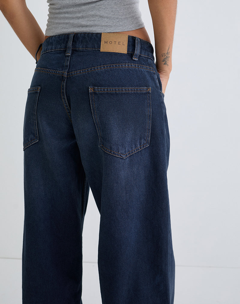 Afbeelding van Low Rise Roomy Jeans in Smokey Blue
