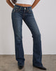 Afbeelding van Low Rise Twisted Seam Jeans In Mid Blue Tint