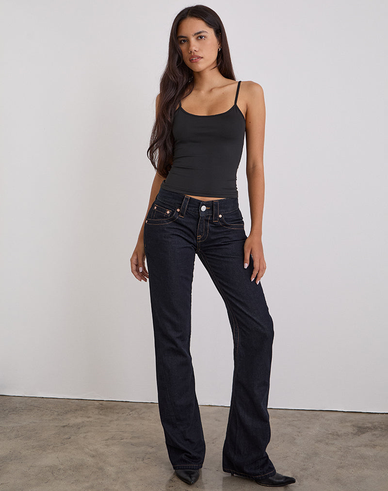 Afbeelding van Low Rise Twisted Seam Jeans in Rinse