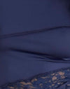 Slinky kant marineblauw