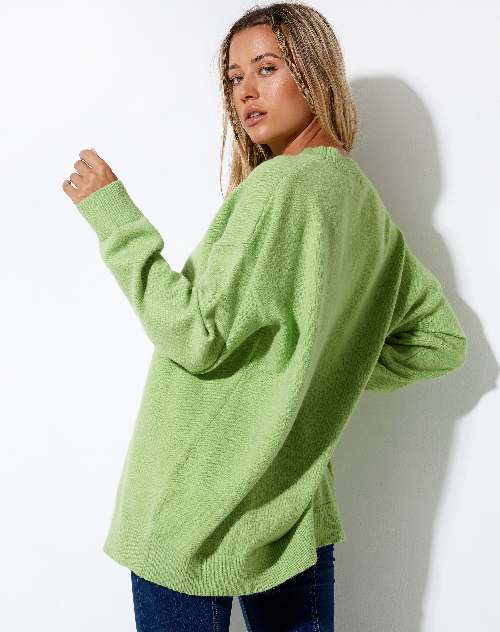 BEELD VAN Lulees Trui in Lime Fruity