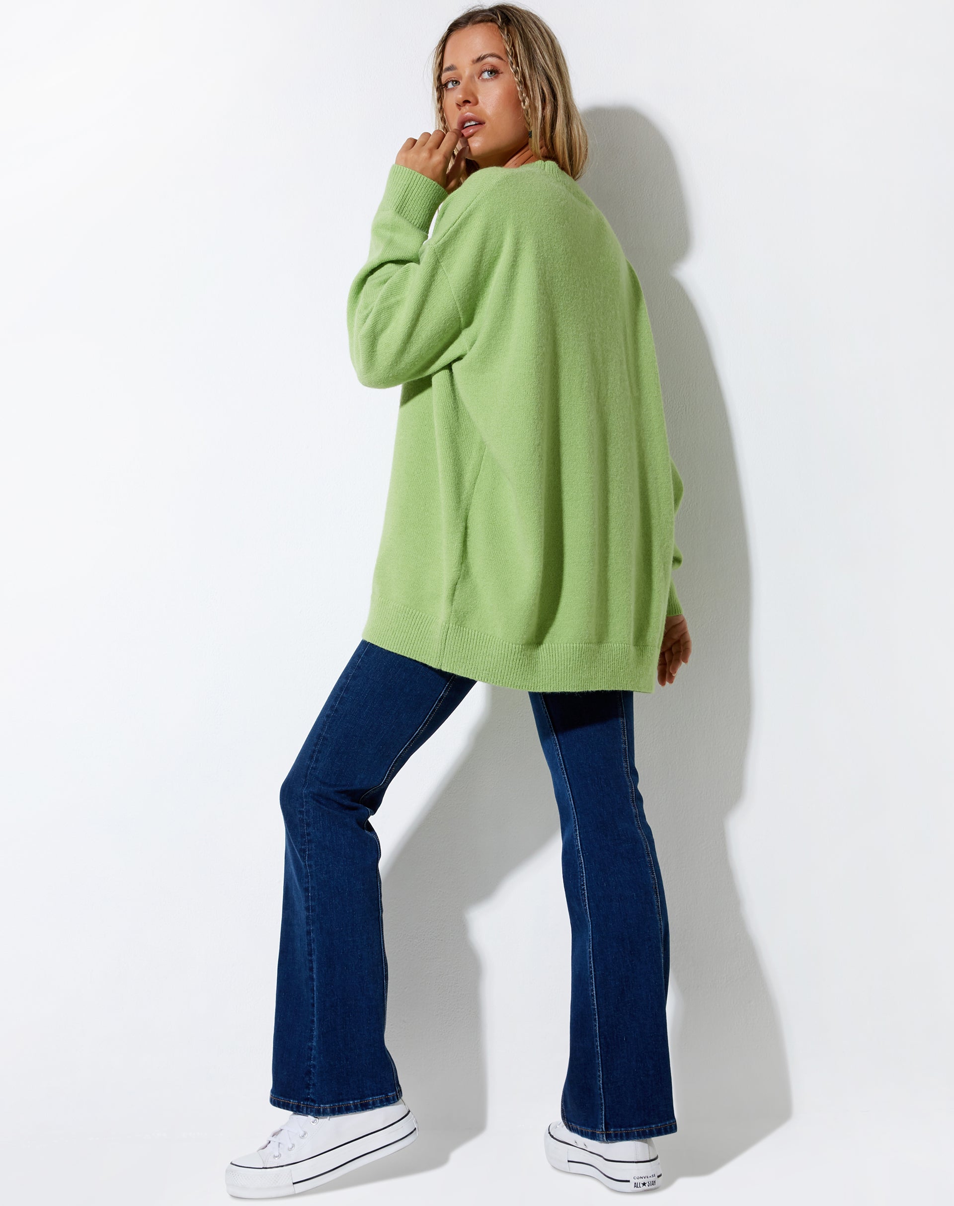 BEELD VAN Lulees Trui in Lime Fruity