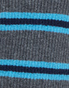 Streep grijs en blauw
