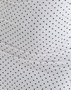 Wit met Micro Polka Zwart