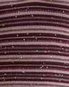 Glitter Gebreid Gestreept Paars