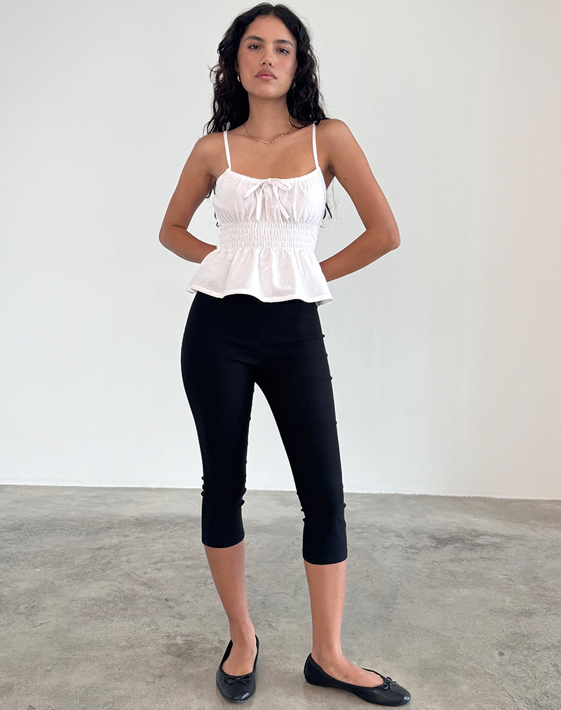beeld van Lyncia Cami Top met Stropdas in Off White