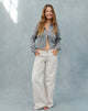 Afbeelding van Low Rise Parallel Jeans in Off White