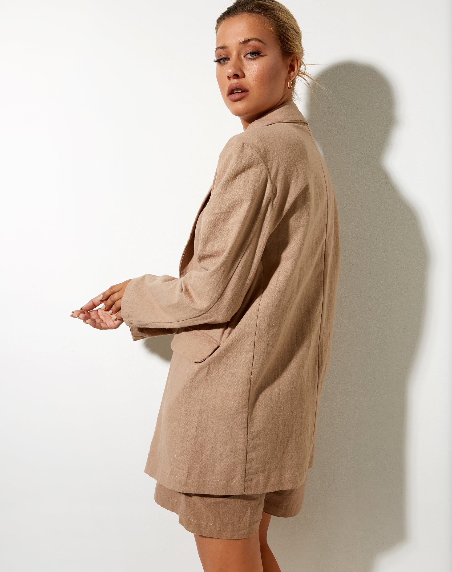 Afbeelding van Maiwa Blazer in Rami Biscuit