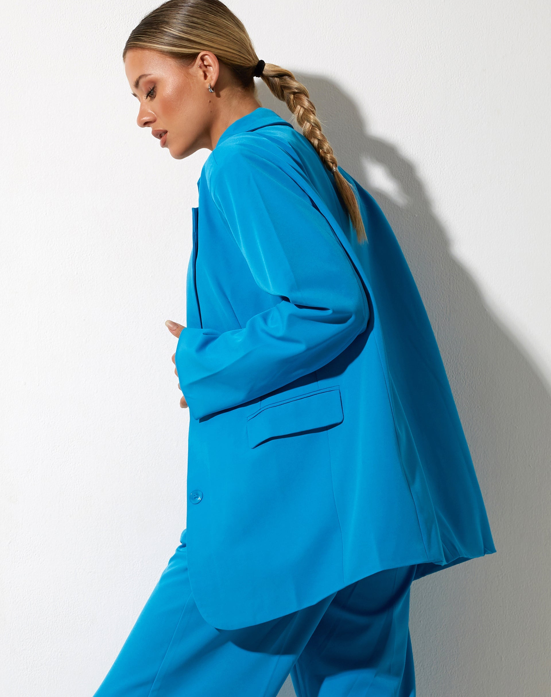 Afbeelding van Maiwa Blazer in Getailleerd blauw