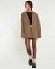 Afbeelding van Maiwa Blazer Krijtstreep Bruin
