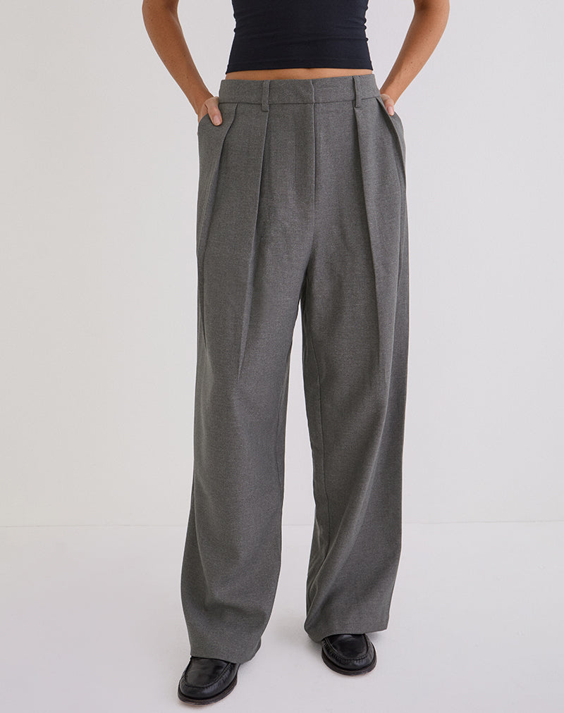Afbeelding van Nala-broek in Tailoring Charcoal