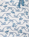 blauw wit lint