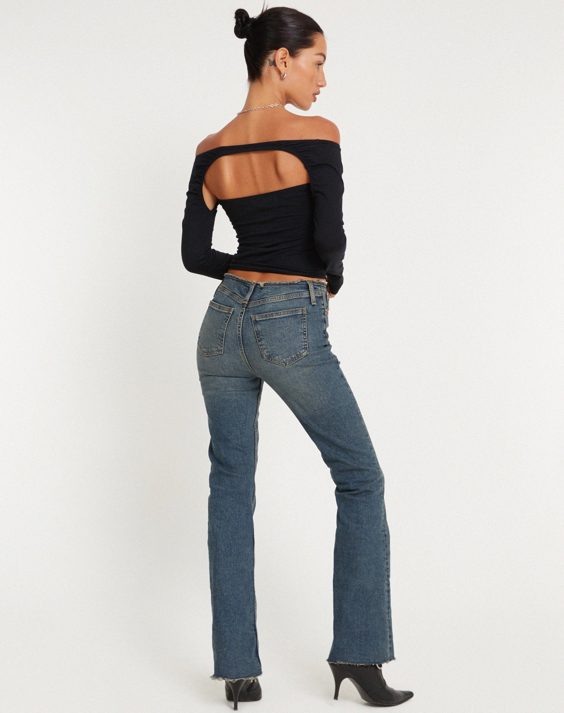 Afbeelding van Malin Eloa Shrug Twinset Zwart