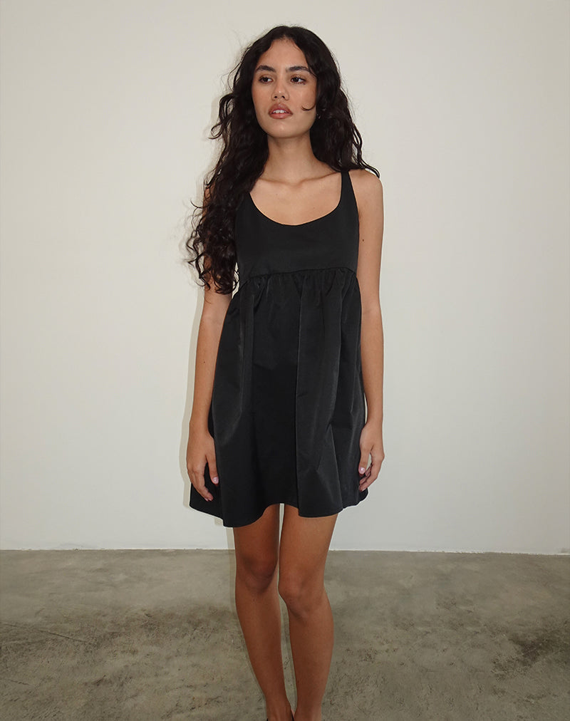 Afbeelding van Marona Mini Dress in Zwart