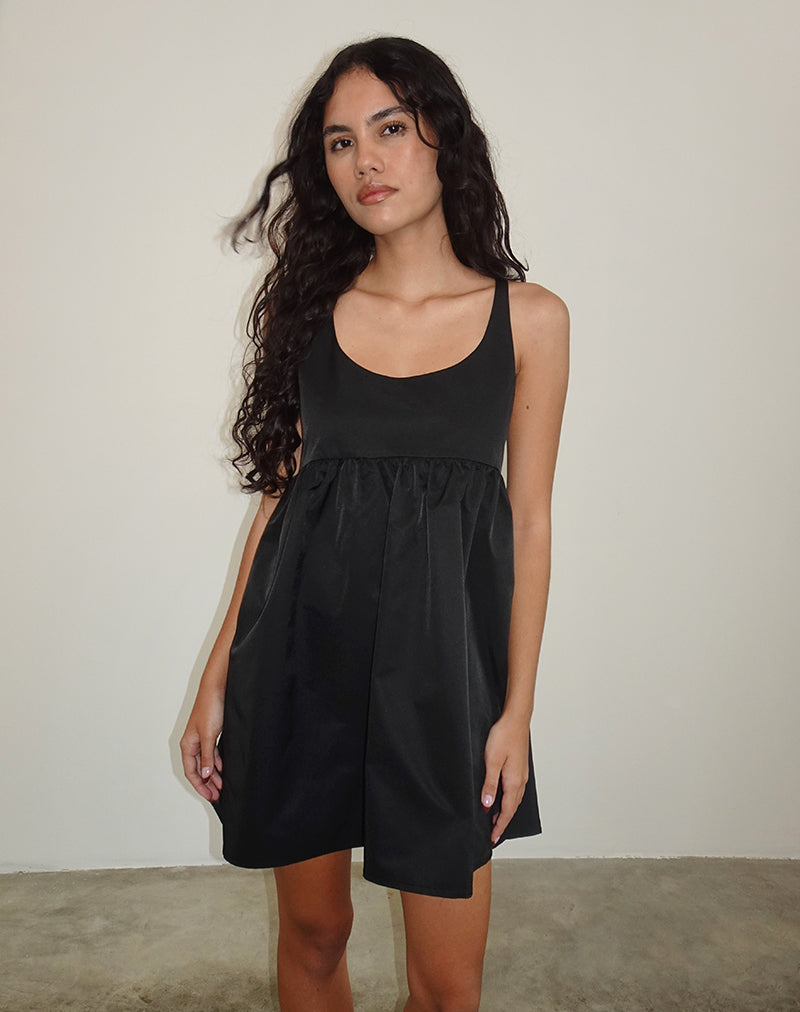 Afbeelding van Marona Mini Dress in Zwart