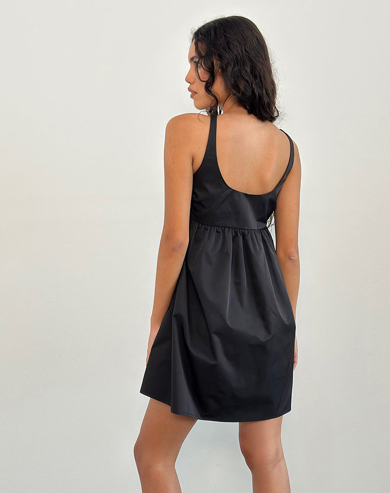 Afbeelding van Marona Mini Dress in Zwart