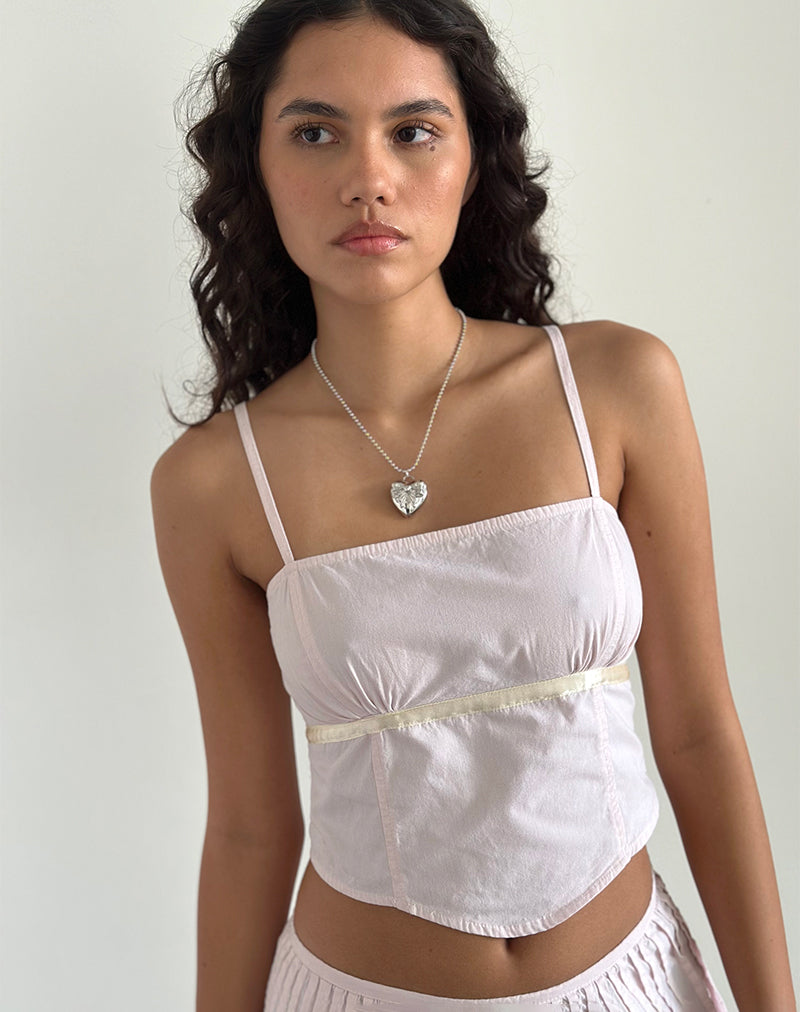 Matilda zilveren hart ketting