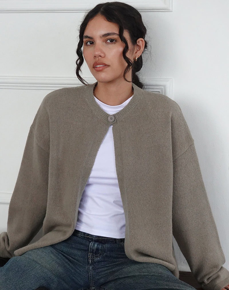 Afbeelding van Maureen vest in Taupe