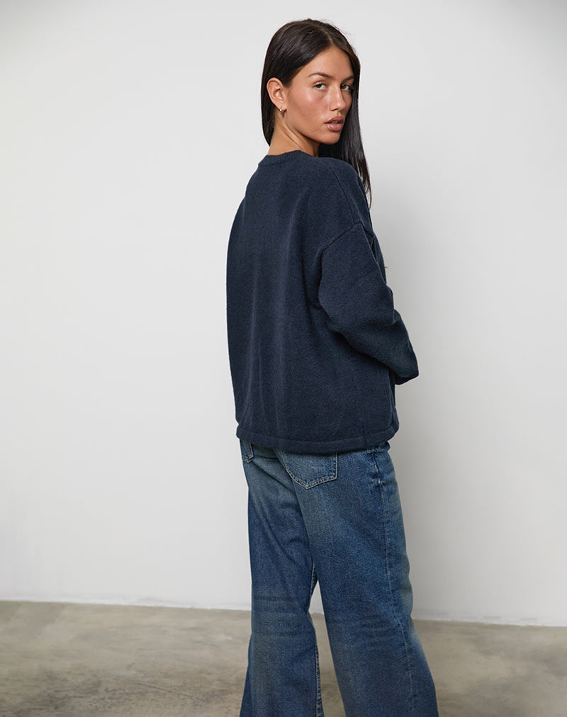 Afbeelding van Maureen vest in Dark Navy
