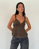 Afbeelding van Melinda Frill Cami Top in Chiffon Olive